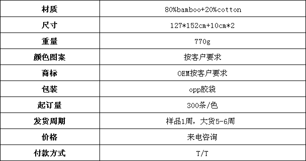 竹纖維毯 空調(diào)毯 休閑毯