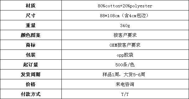 嬰兒棉毯 膝蓋毯 毯子定制 空調(diào)毯